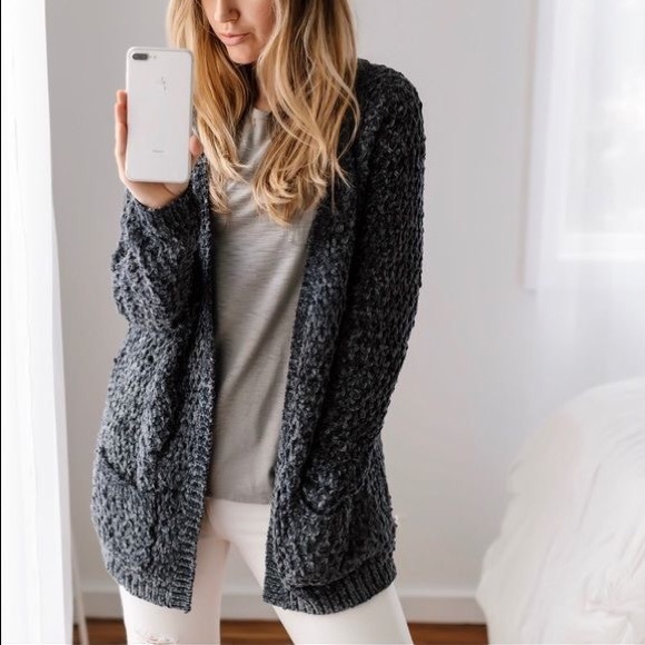 11thstreet Sweaters - NWOT [11thstreet] Waverly Chenille Cardi